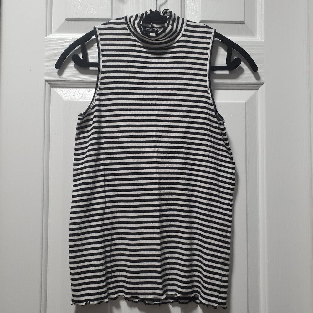 Gap Black and White Stripe Tank | Small